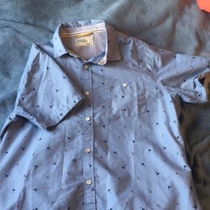 Button up patterned shirt